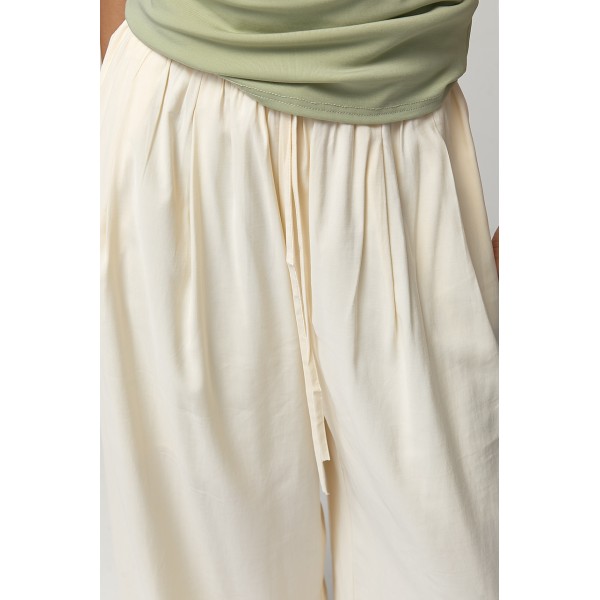 Кюлоты женские кремовые Lurex