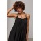 Сарафан женский летний свободный черный Lurex