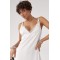 Платье женское сатиновое кружево белое Lurex