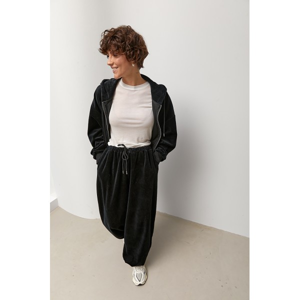 Лонгслив женский свободный хлопок молочный Lurex