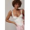 Корсет женский кружевной из сетки белый Lurex