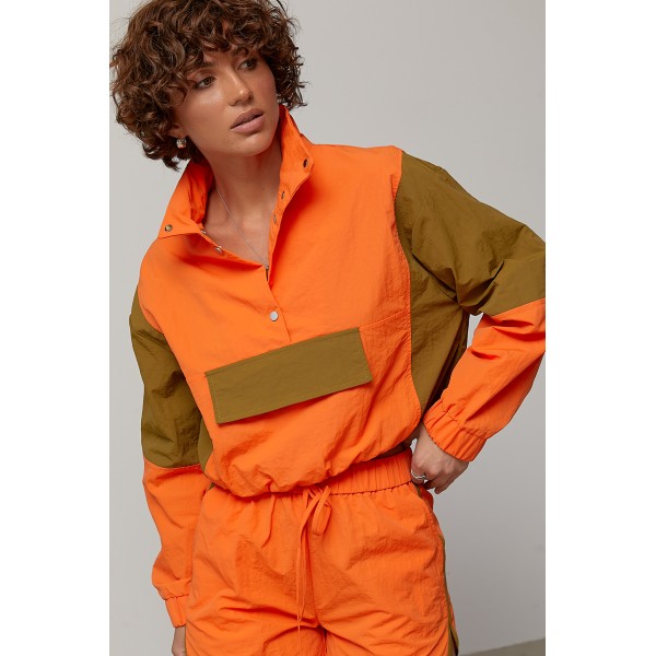 Спортивный костюм женский с ветровкой Lurex