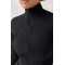 Кофта женская спортивная полиамид черный Lurex