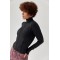 Кофта женская спортивная полиамид черный Lurex