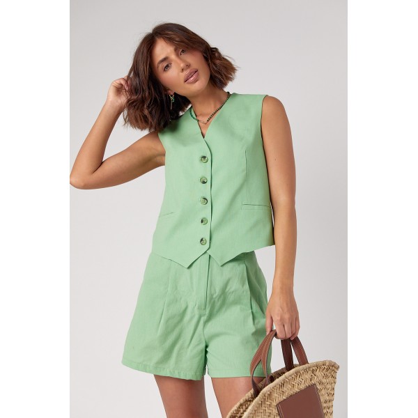 Костюм женский вискоза салатовый Lurex