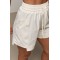 Шорты женские спортивные из плащевки Lurex