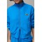 Костюм спортивный свободный с курткой синий Lurex