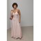 Сарафан женский в горох с кружевом розовый Lurex