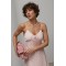 Сарафан женский в горох с кружевом розовый Lurex