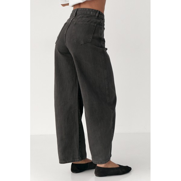 Брюки женские баги из хлопка Lurex