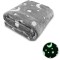 Плед, що світиться в темряві,  Blanket 120х150 см сірий Magic Blanket
