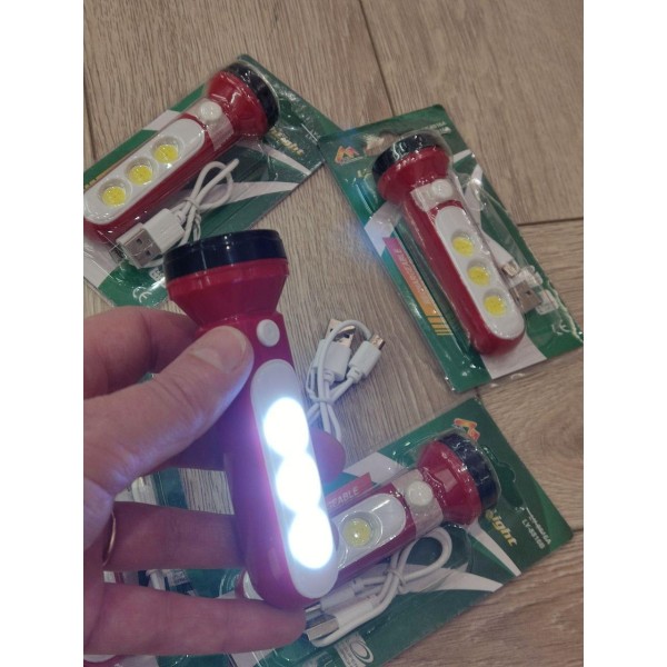 Фонарь мини LY-8816A аккумуляторный черный generic