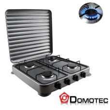 Плита газовая Domotec MS-6604 4 конфорки серая