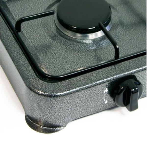Плита газова Domotec MS-6604 4 конфорки сіра Domotec