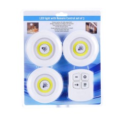 Ночник LED Light светодиодный с пультом белый