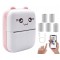 Кишеньковий термопринтер Bambi Cat Mini Bluetooth білий bambi