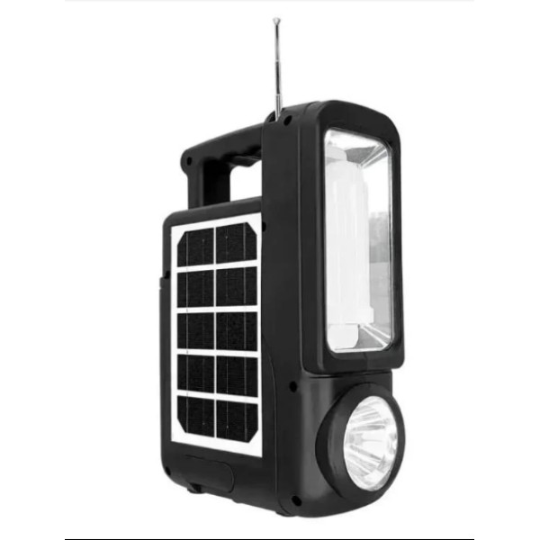 Станція Cclamp CL-830 портативна з ліхтарем та FM-радіо CcLamp