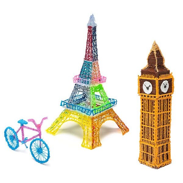 3D ручка  3D pen-2 з LCD дисплеєм рожева generic