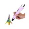 3D ручка  3D pen-2 з LCD дисплеєм рожева generic