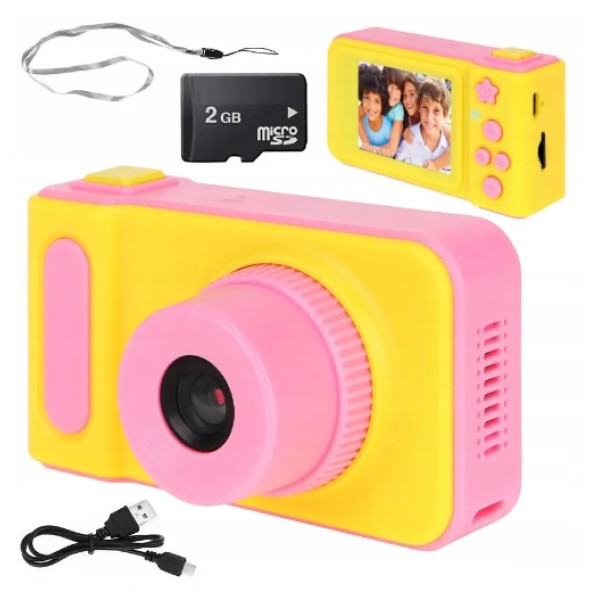 Фотоапарат дитячий summer vacation cam 2 дюйми синій generic