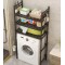 Стеллаж Laundry Rack над стиральной машиной 3 яруса белый generic