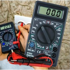 Мультиметр DT-832 цифровой портативный черный