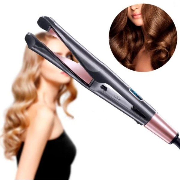 Плойка HAIR CURLER 2 в 1 спиральная 45 Вт серая generic