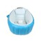 Ванночка дитяча надувна Intime JS033 з насосом синя generic