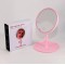 Зеркало косметическое с LED подсветкой аккумуляторное белое generic