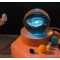 Ночник 3D хрустальный шар светодиодный прозрачный generic