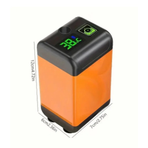 Душ портативный 7800 мАч датчик температуры синий generic