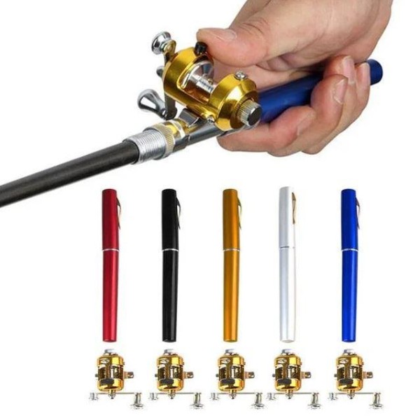 Вудка портативна Pocket Pen 110 см срібляста generic