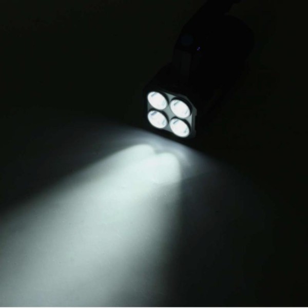 Ліхтарик ручний Multifunction Lamp з бічним світлом чорний generic