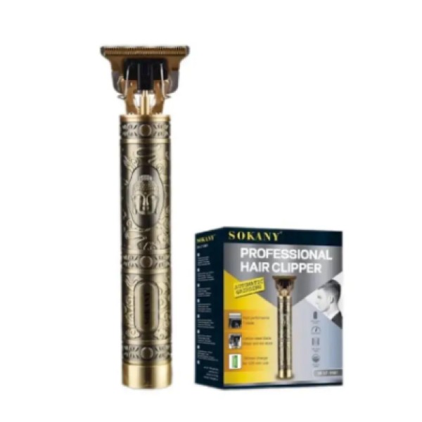 Машинка для стрижки Sokany SK-LF-9981 аккумуляторная золотистая Sokany
