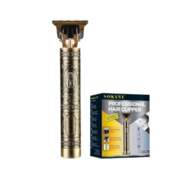Машинка для стрижки Sokany SK-LF-9981 аккумуляторная золотистая Sokany