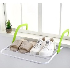 Сушилка для белья на батарею Fold Clothes Shelf зеленая