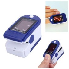 Пульсоксиметр медицинский Pulse Oximeter на палец синий