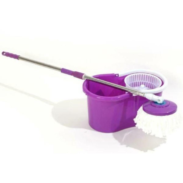 Швабра с ведром Spin MOP 360 турбо отжим микрофибра generic