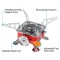Плитка газова Yanchuan YC-201 туристична 2200 Вт чорна Yanchuan