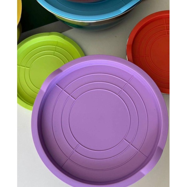 Набір салатниць Salad Bowl 5 штук нержавіюча сталь Salad Bowl