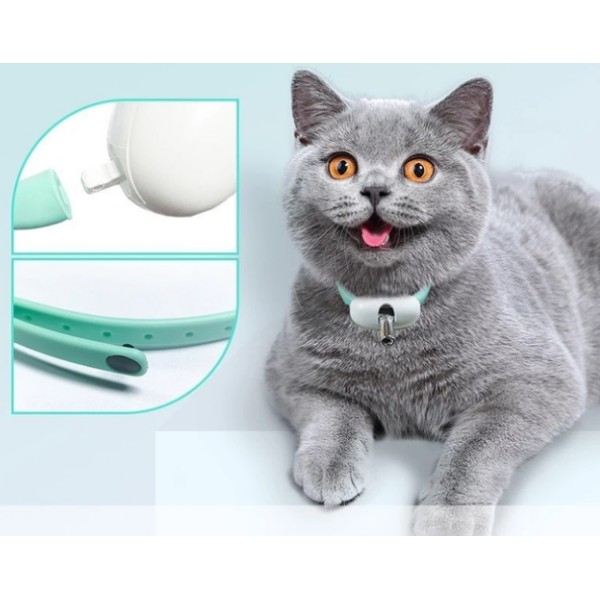 Ошейник для кошек Laser Collar лазерный аккумуляторный белый generic
