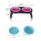 Двойная складная миска на подставке Pet Bowl Set серая generic