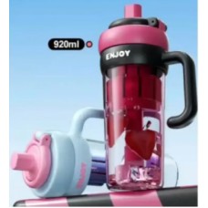 Бутылка для воды Water cup LY-980 герметичная 0.7 л розовая