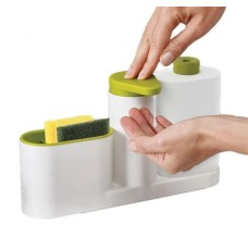 Органайзер для мойки Sink Tidy Sey Plus 3в1 белый