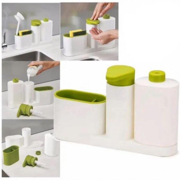 Органайзер для мийки Sink Tidy Sey Plus 3в1 білий generic
