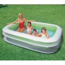 Бассейн семейный Intex Swim Center 262х175х56 см синий