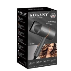 Фен дорожный Sokany SK-2202 складной 1200вт черный