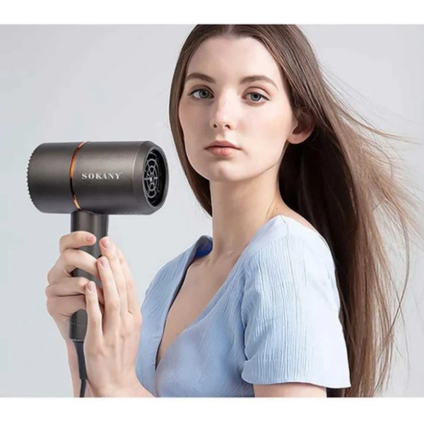 Фен дорожній Sokany SK-2202 складаний 1200вт чорний Sokany