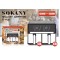 Аэрофритюрница Sokany SK-10041 3000 Вт 5 л стальная Sokany