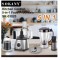 Кухонний комбайн Sokany SK-03020 5в1 500 Вт 2 л сталь Sokany